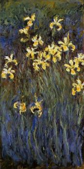 Claude Oscar Monet : Yellow Irises III